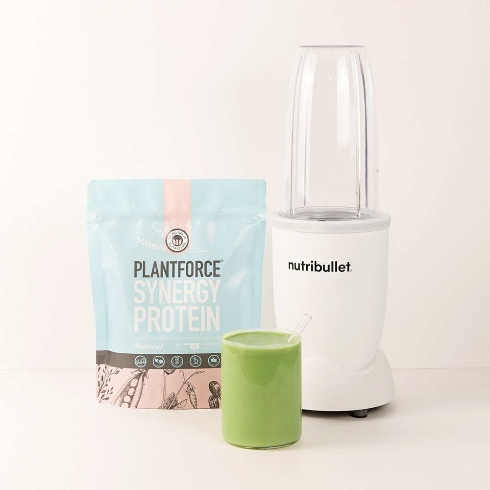 Plantforce Synergy Protein Natural | 800 gr fra Plantforce på Mecindo.dk