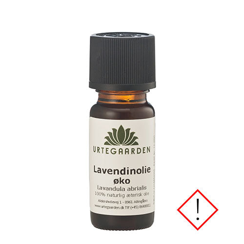 Urtegaarden Lavendinolie Øko | 10 ml fra Urtegaarden på Mecindo.dk