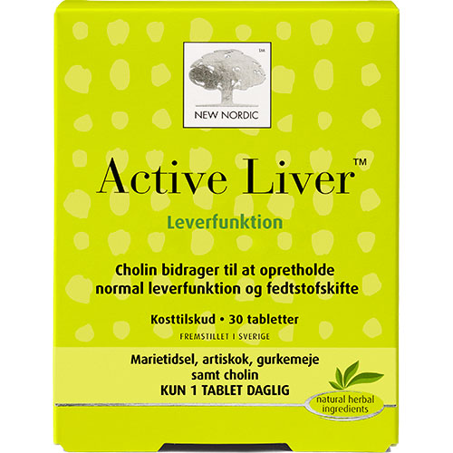 New Nordic Active Liver | 30 Tabl. fra New Nordic på Mecindo.dk