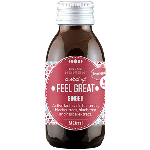 Human Fermenteret Ingefærshot Økologisk | 90 ml fra Human på Mecindo.dk