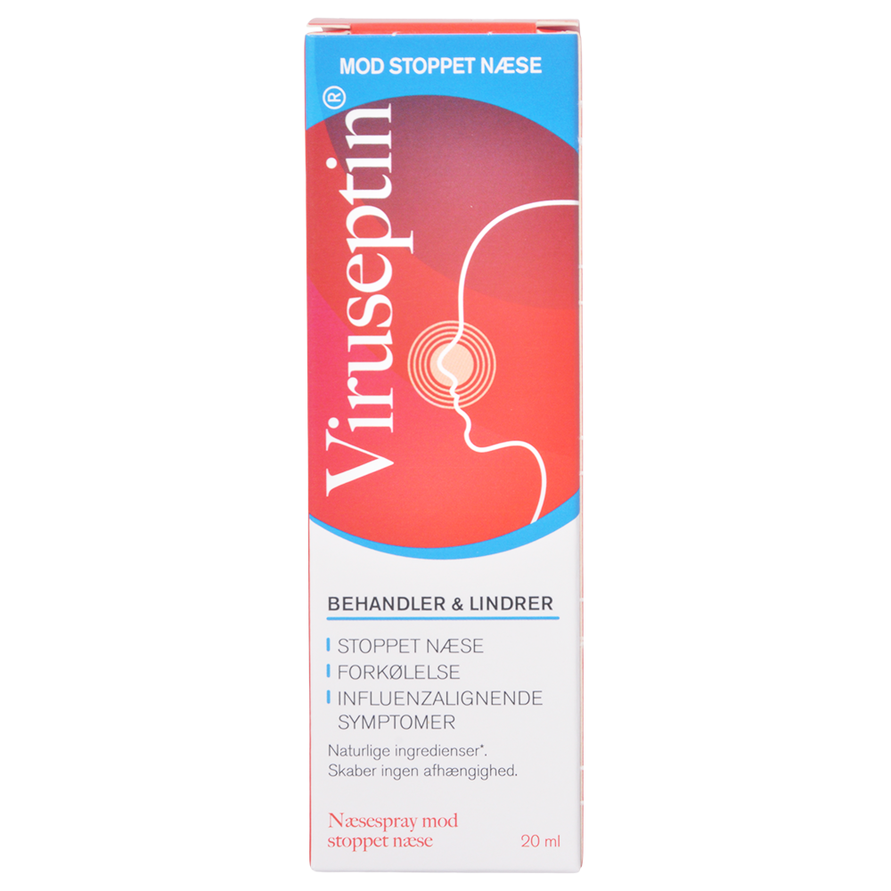 Veet Næsespray Mod Stoppet Næse | 20 ml fra Veet på Mecindo.dk