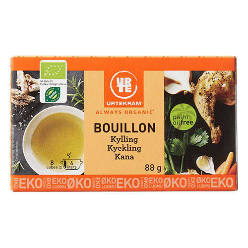 Urtekram Bouillon Kylling Økologisk | 88 gr fra Urtekram på Mecindo.dk