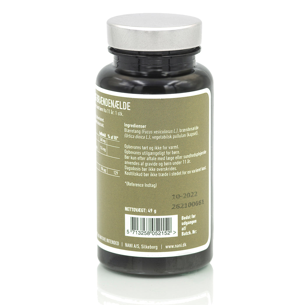 Nani Blæretang M. Jod | 90 kapsler fra Nani på Mecindo.dk