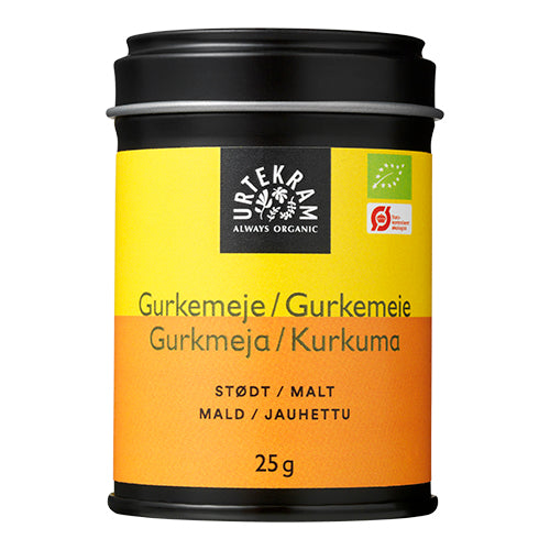 Urtekram Gurkemeje Økologisk | 25 gr fra Urtekram på Mecindo.dk
