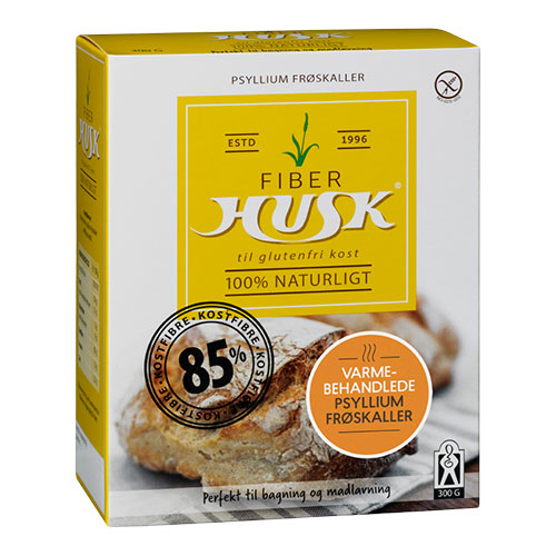 FiberHUSK Fiber Husk Glutenfri Bagemiddel | 300 gr fra FiberHUSK på Mecindo.dk