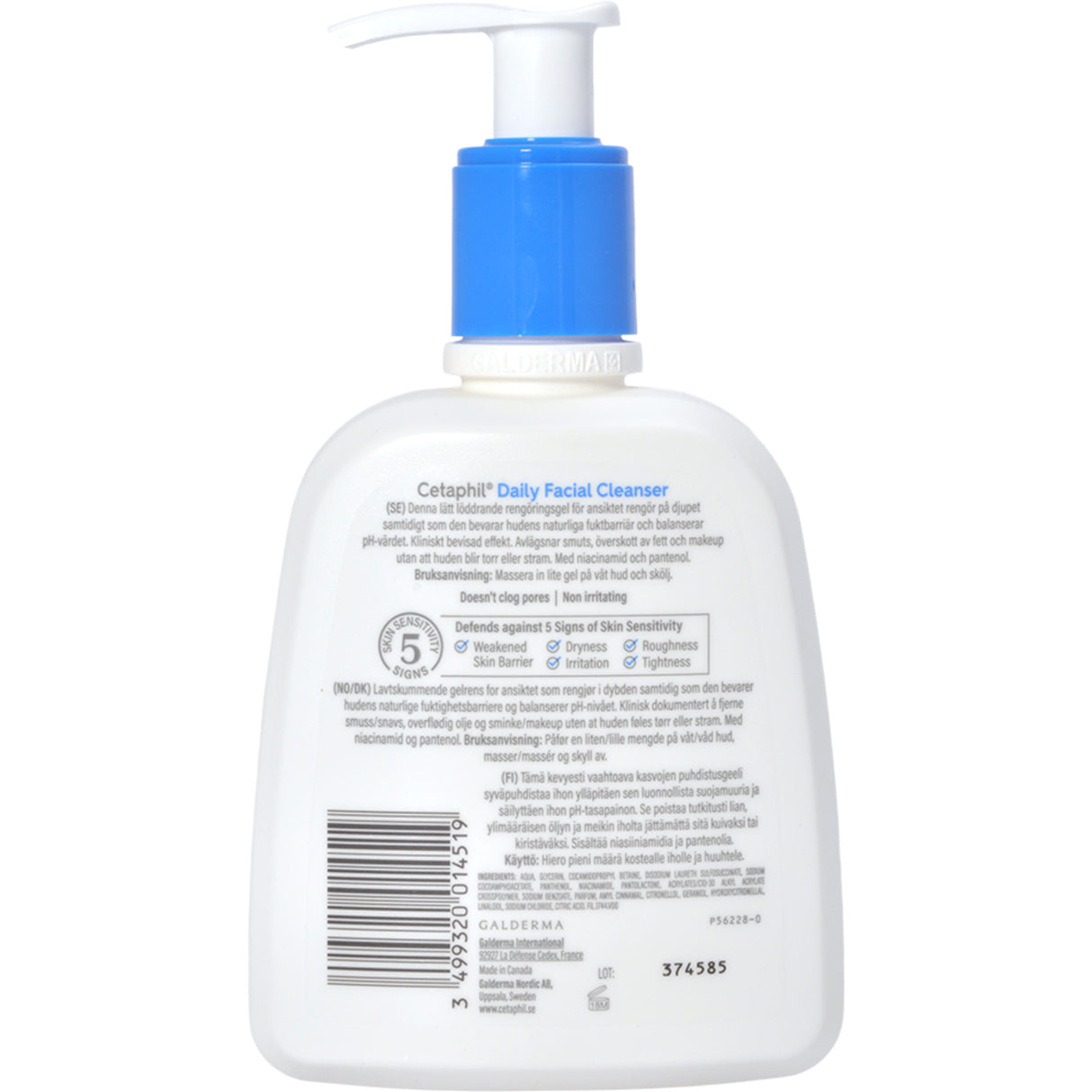 Cetaphil Daily Facial Cleanser | 236 ml fra Cetaphil på Mecindo.dk