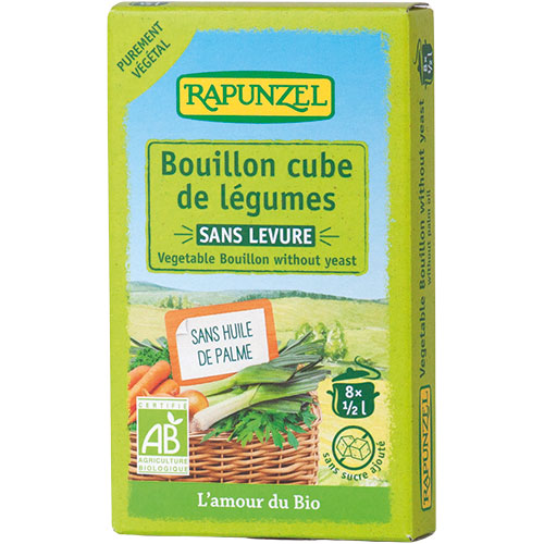 Rapunzel Bouillon Vegetabilsk 8 Tern U. Gær Økologisk | 80 gr fra Rapunzel på Mecindo.dk