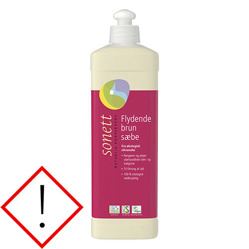 Sonett Brun Sæbe Flydende | 500 ml fra Sonett på Mecindo.dk