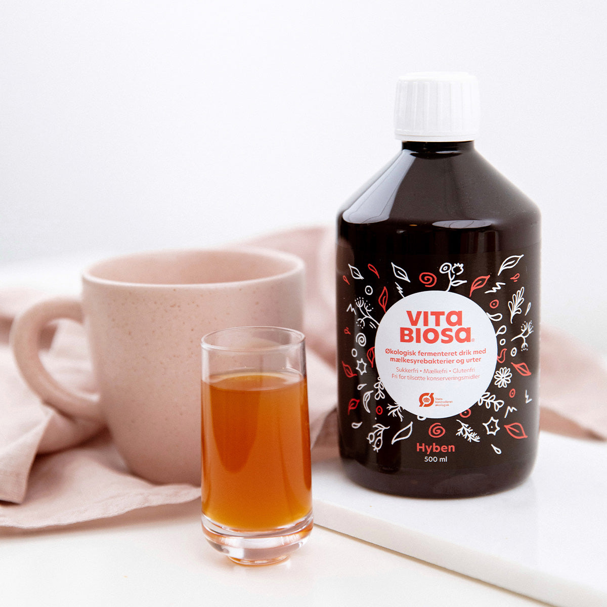 Vita Biosa Hyben Økologisk | 500 ml fra Vita Biosa på Mecindo.dk