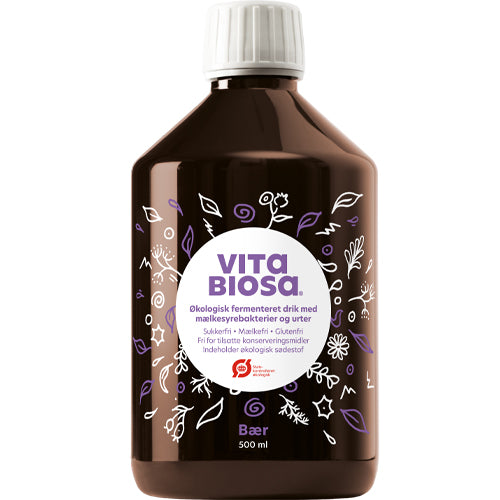 Vita Biosa Bær Økologisk | 500 ml fra Vita Biosa på Mecindo.dk