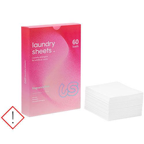 Laundry Sheets Fragrance Free fra Laundry Sheets på Mecindo.dk