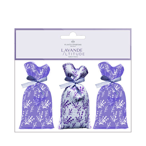 Plantes & Parfums Lavendelposer - Indh. 3 Stk, 3x18g fra Plantes & Parfums på Mecindo.dk