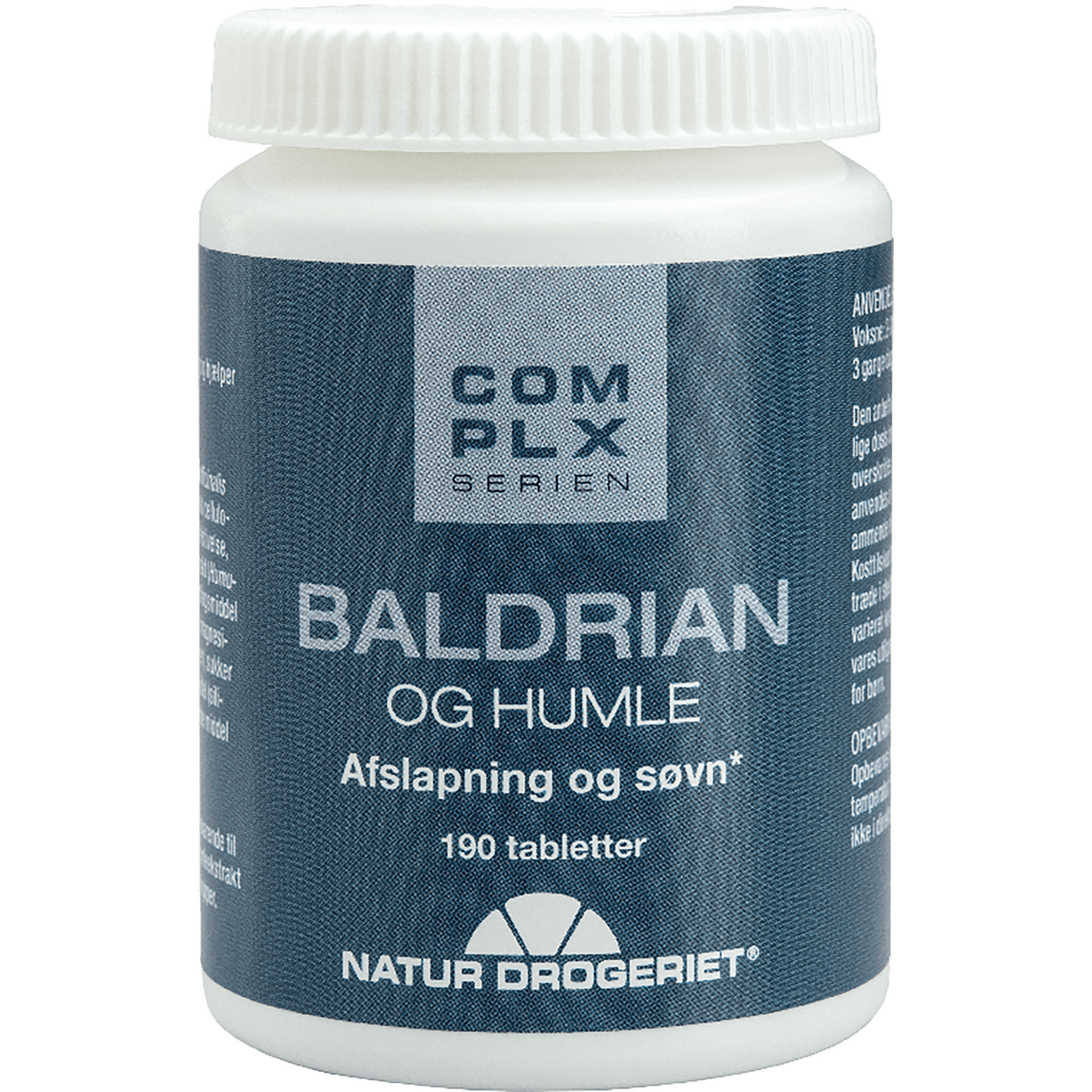 Natur-Drogeriet Baldrian & Humle | 190 tabletter
