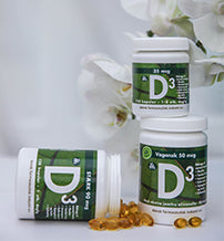 DFI D3 Vitamin 50 Mcg Vegansk | 90 kapsler fra Grønne dfi vitaminer på Mecindo.dk