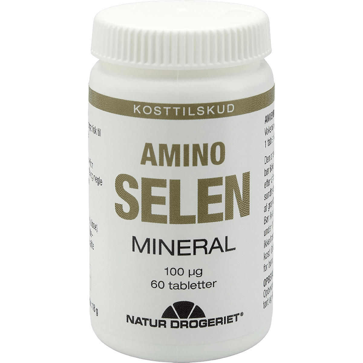 Natur-Drogeriet Amino-selen 100 Ug | 60 tabletter fra Natur-Drogeriet på Mecindo.dk