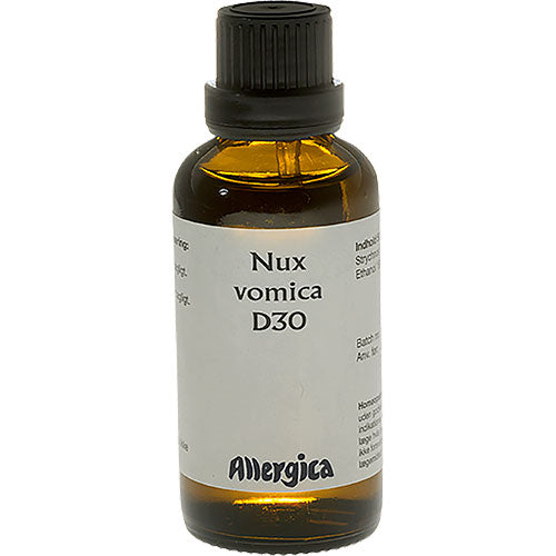 Allergica Nux Vomica D30 | 50 ml fra Allergica på Mecindo.dk
