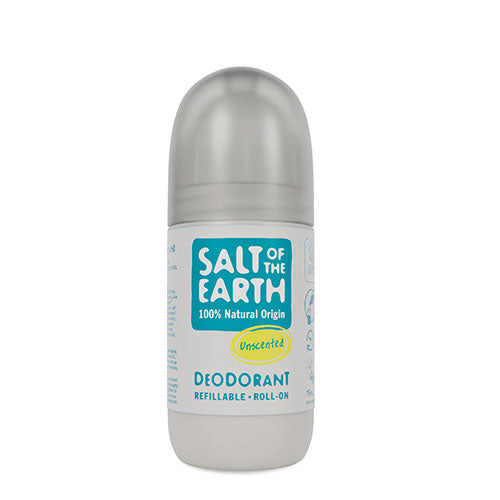 Salt of the earth Roll-on Deo (75 ml) | Unscented fra Salt of the earth på Mecindo.dk