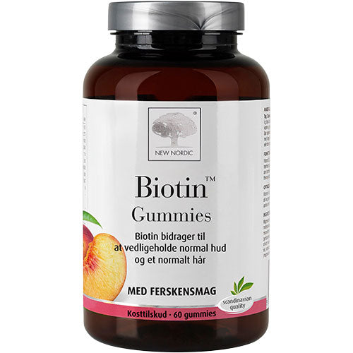 New Nordic Biotin Gummies | 60 gummies fra New Nordic på Mecindo.dk