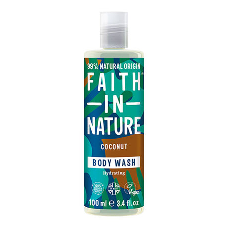 Faith in Nature Body Wash (100 ml) | Kokos fra Faith in Nature på Mecindo.dk