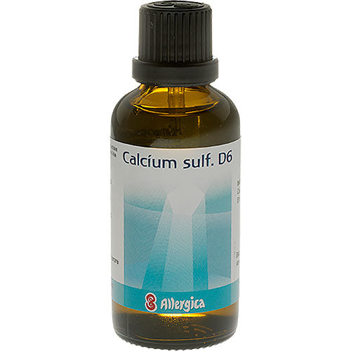 Allergica Calcium Sulf. D6 Cellesalt 12 | 50 ml fra Allergica på Mecindo.dk