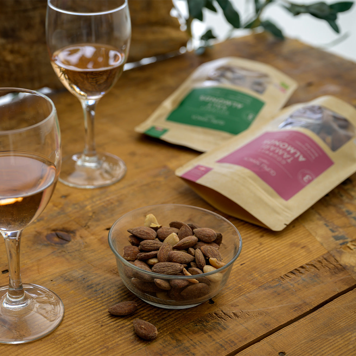 Guru Snack Gourmet Salt Mandler Økologisk | 100 gr fra Guru Snack på Mecindo.dk