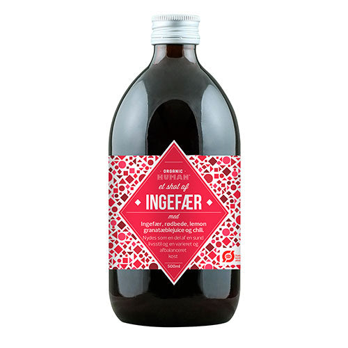 Human Ingefærshot Ø | 500 ml fra Mecindo.dk på Mecindo.dk