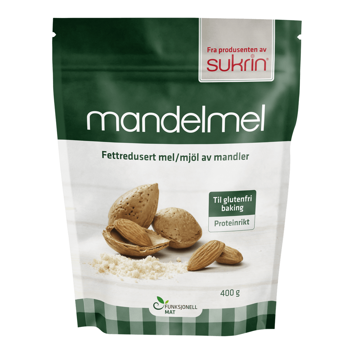 Sukrin Mandelmel | 400 g