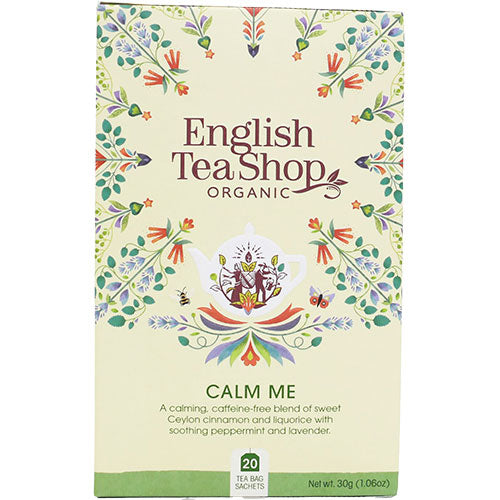 English Tea Shop Calm Me Tea, Økologisk | 20 br fra English Tea Shop på Mecindo.dk