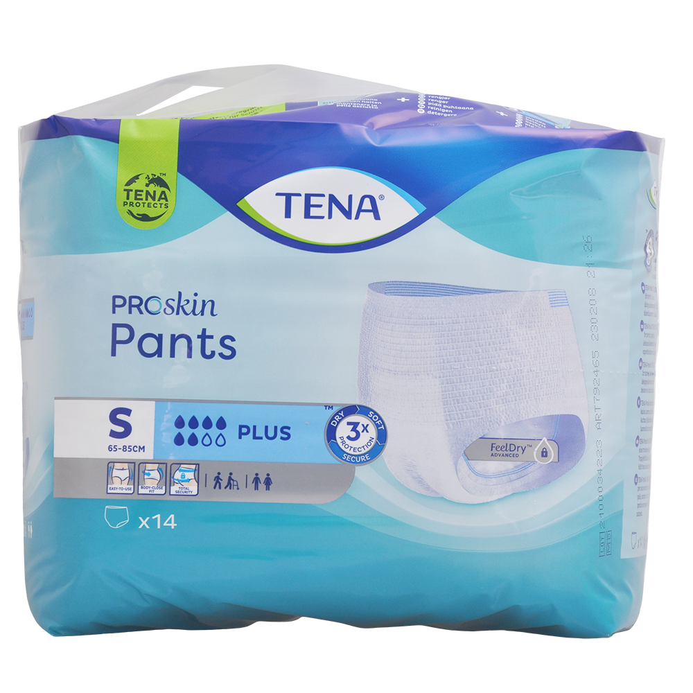 Tena Pants Plus | Str. Small fra Tena på Mecindo.dk