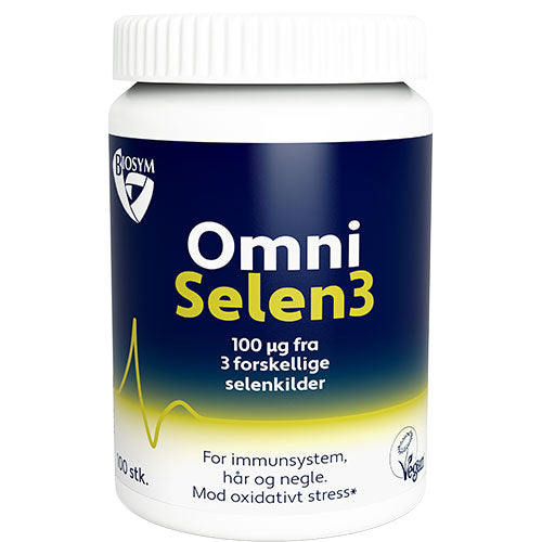 Biosym Omniselen3 | 100 Tabl. fra Biosym på Mecindo.dk