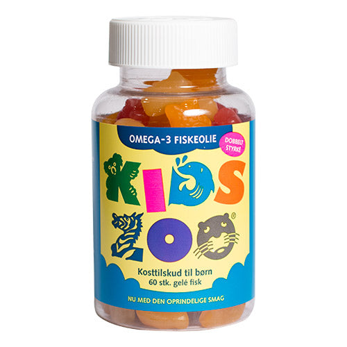 Kids Zoo Omega 3 | 60 gummies fra Kids Zoo på Mecindo.dk