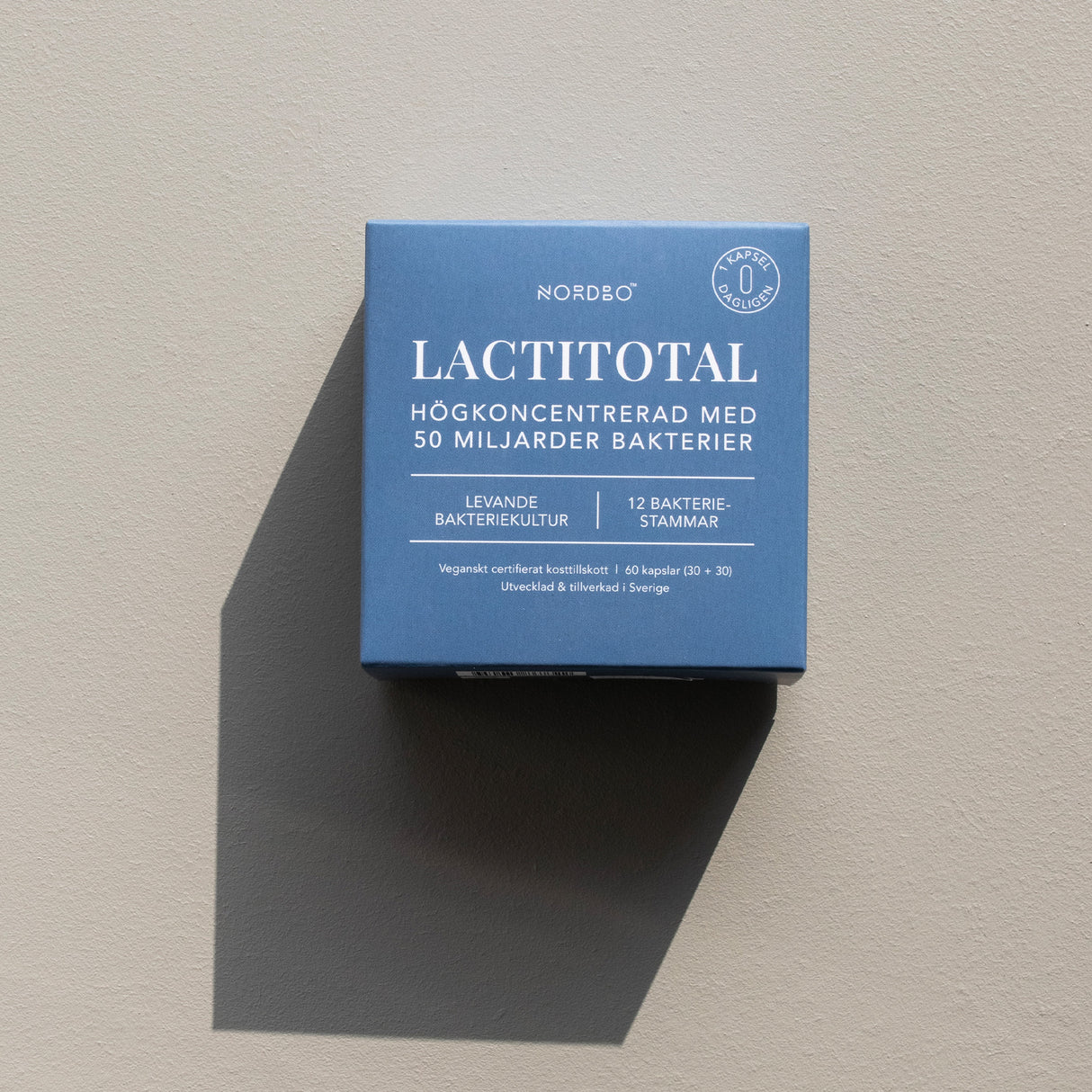 NORDBO Lactitotal 50 Mia. | 60 kapsler fra NORDBO på Mecindo.dk