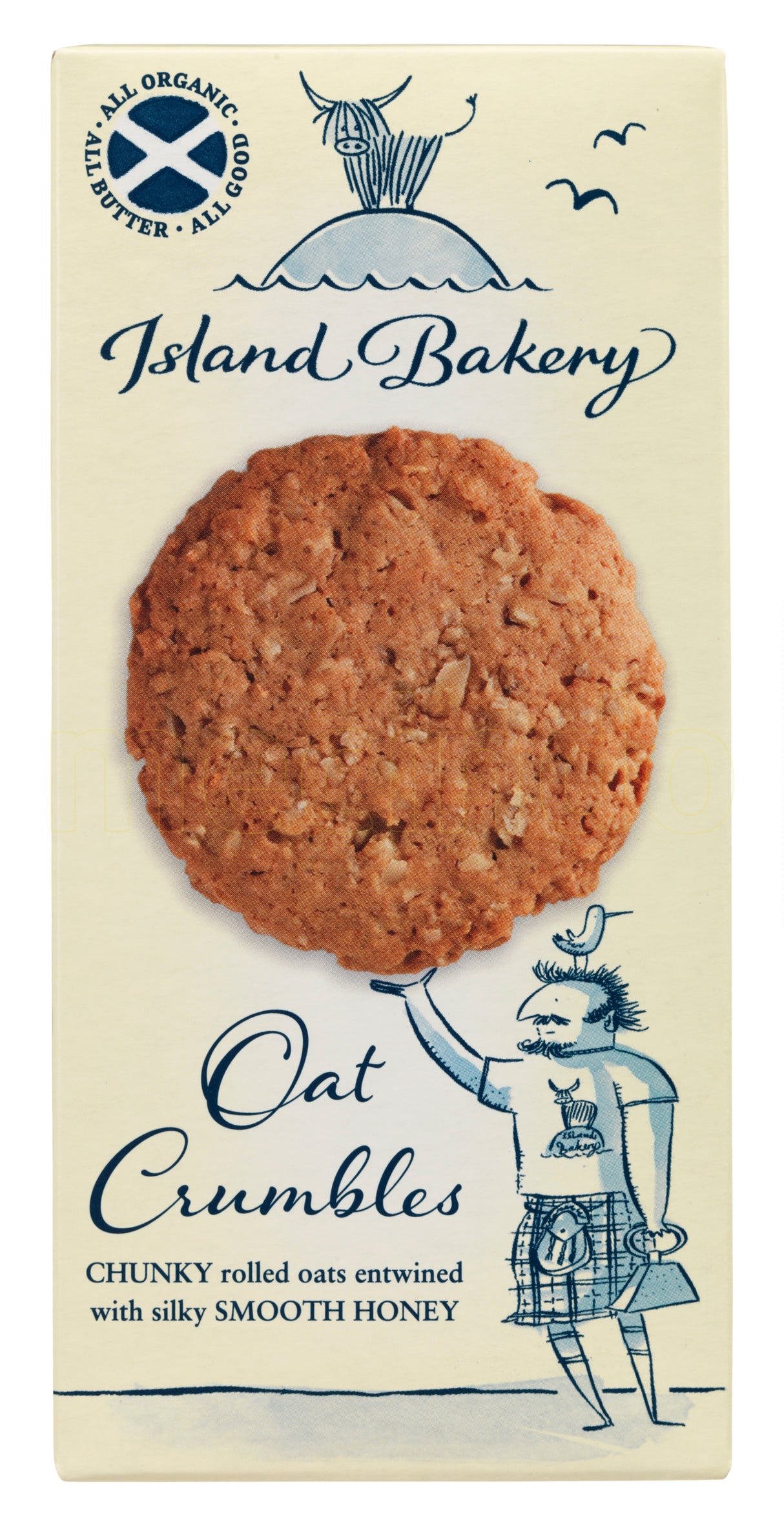 Island bakery Oat Crumbles Cookies Økologisk | 133 gr fra Island bakery på Mecindo.dk