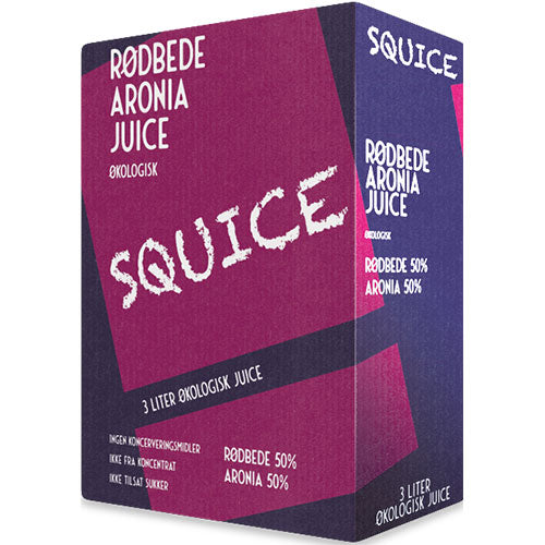 Squice Økologisk Rødbede Aronia Juice | 3 ltr fra Squice på Mecindo.dk