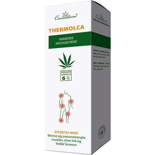 Cannaderm Massagecreme Thermolca | 250 ml fra Cannaderm på Mecindo.dk