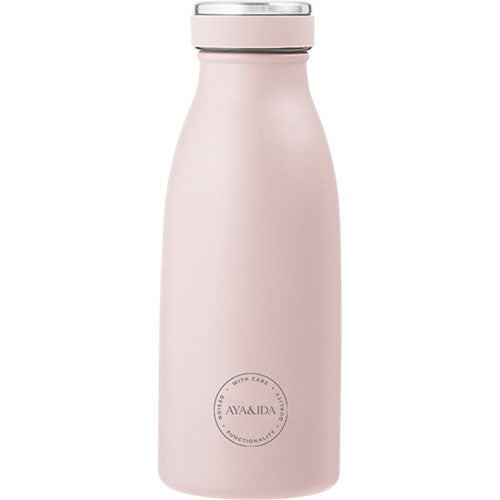 AYA&IDA Drinking Bottle 350ml | Soft Rose fra AYA&IDA på Mecindo.dk