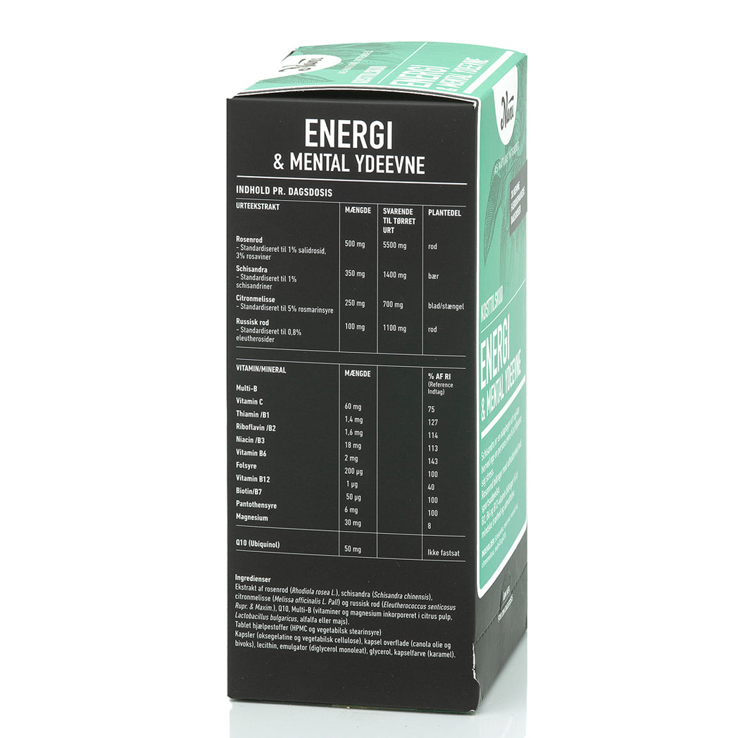 Nani Energi/mental Ydeevne Kurpakke | 30 br fra Nani på Mecindo.dk