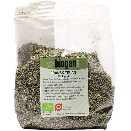 Biogan Økologisk Timian | 100 gr fra Biogan på Mecindo.dk