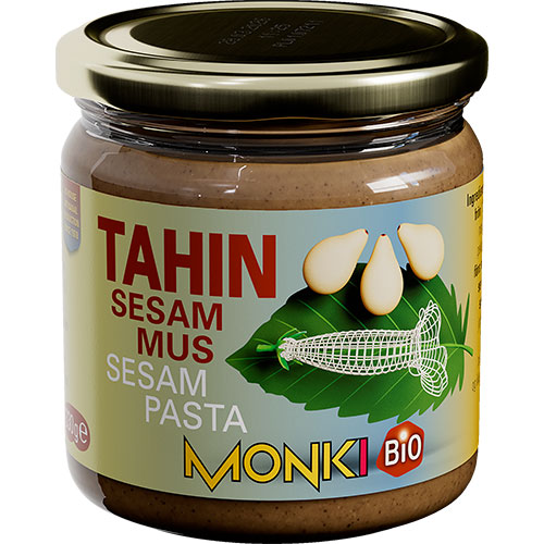Monki Tahin Uden Salt Økologisk | 330 gr fra Monki på Mecindo.dk