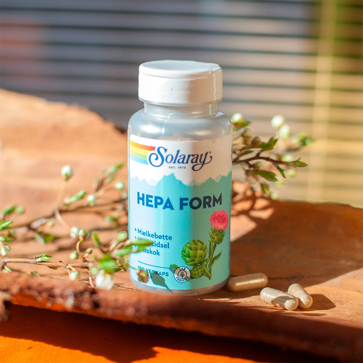 Solaray Hepa Form | 100 kapsler