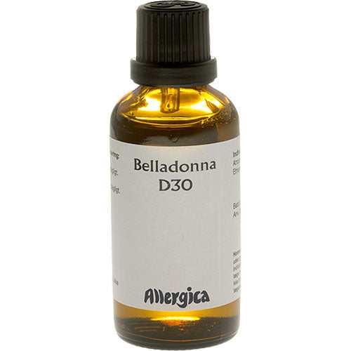 Allergica Belladonna D30 | 50 ml fra Allergica på Mecindo.dk