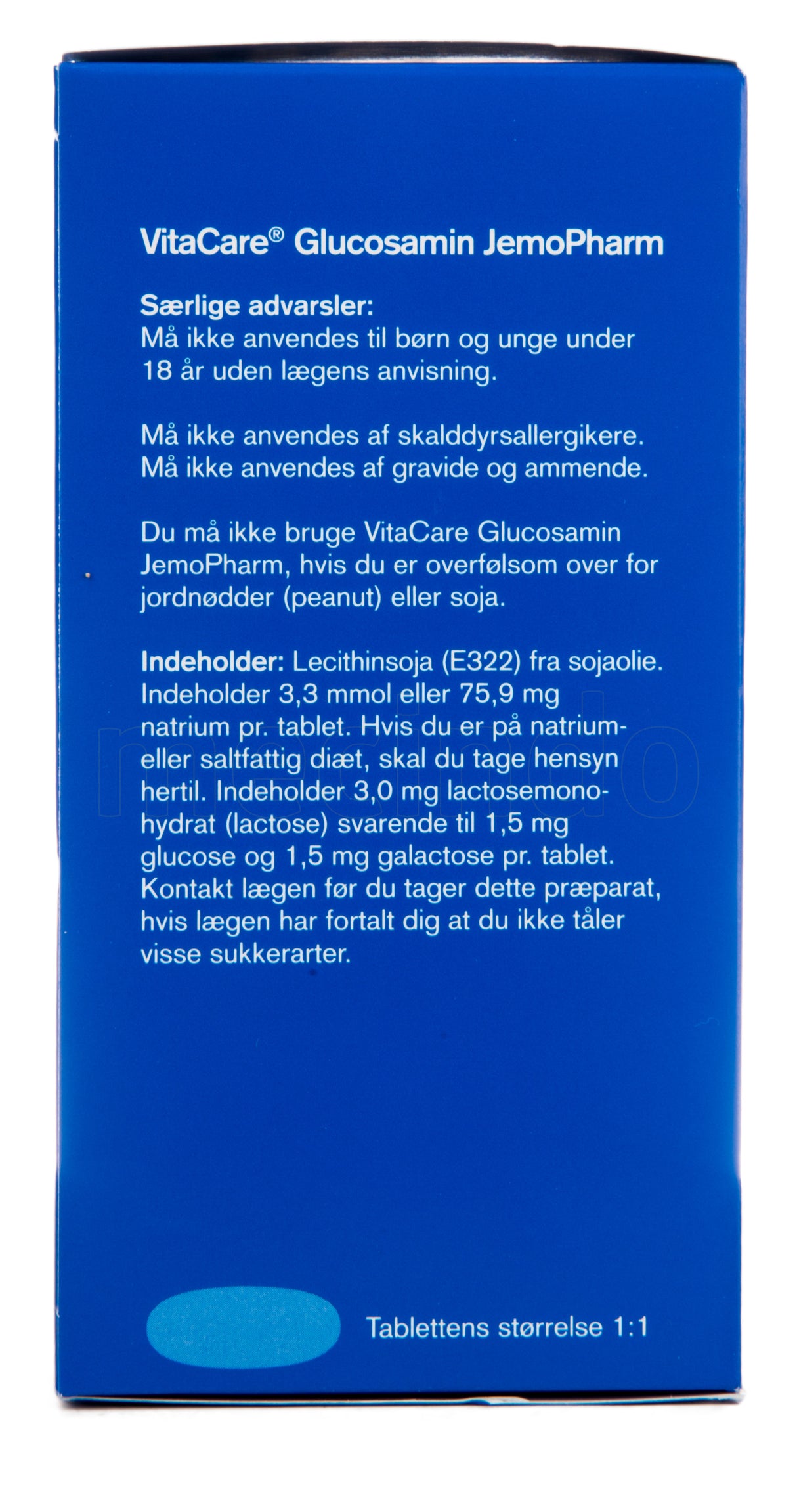 VitaCare Glucosamin 750 Mg | 180 Tabl. fra VitaCare på Mecindo.dk