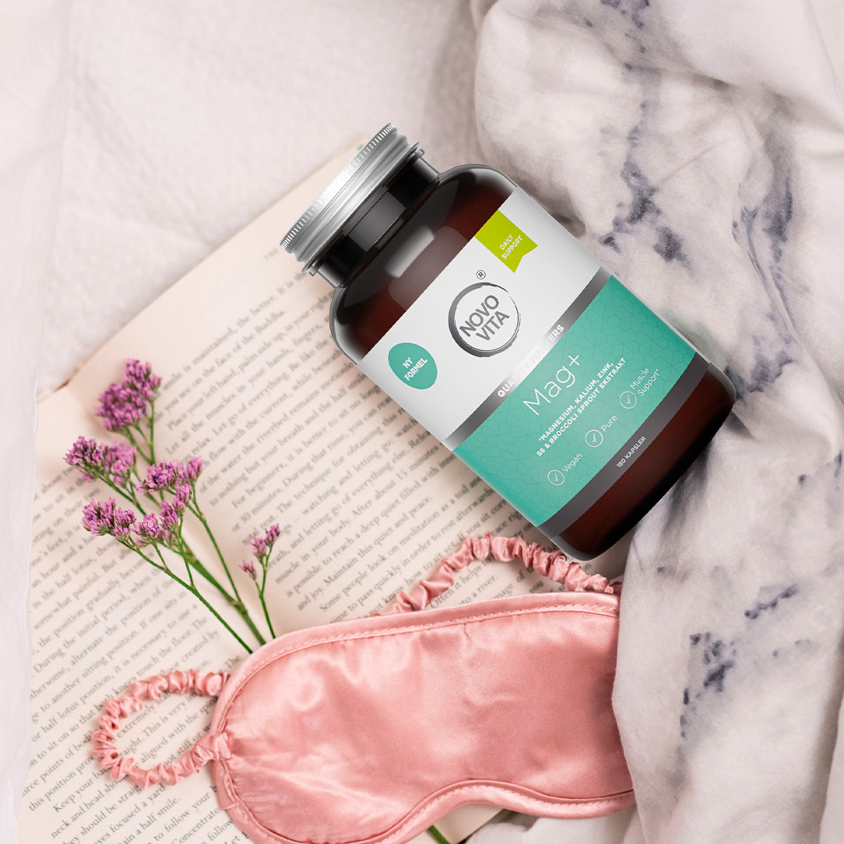 Novo Vita Mag+ | 180 kapsler fra Novo Vita på Mecindo.dk