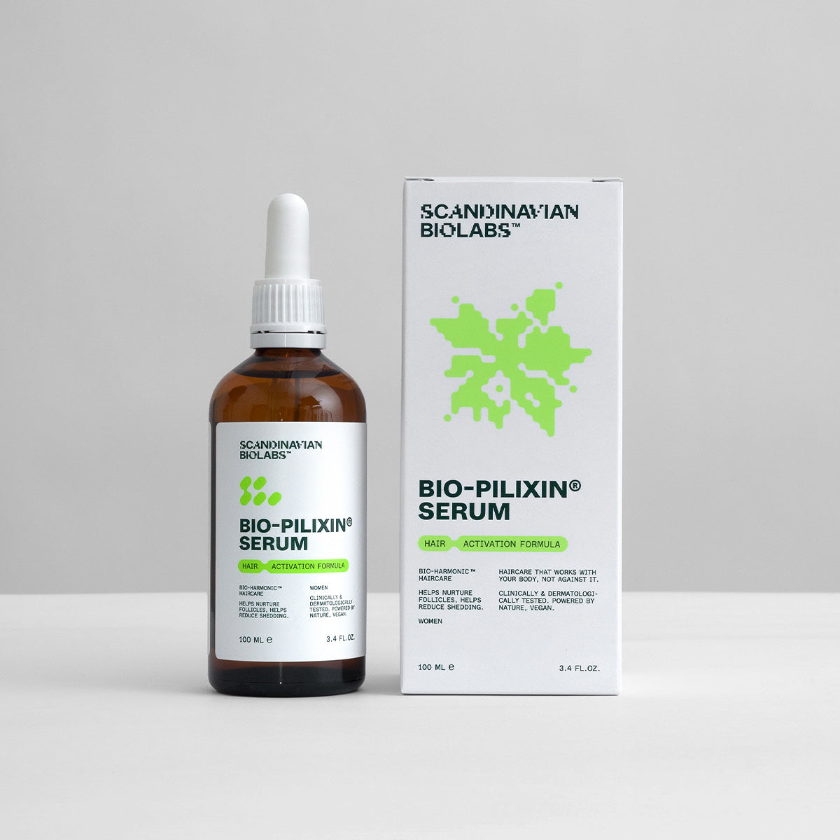 Scandinavian Biolabs Bio-pilixin Serum+ For Women | 100 ml fra Scandinavian Biolabs på Mecindo.dk