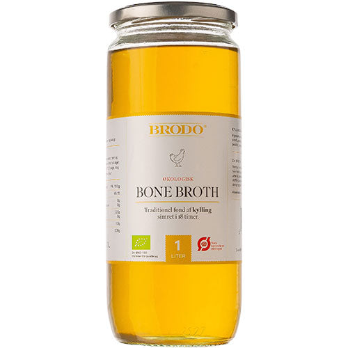 Brodo Bone Broth Kylling Økologisk | 1 ltr fra Brodo på Mecindo.dk