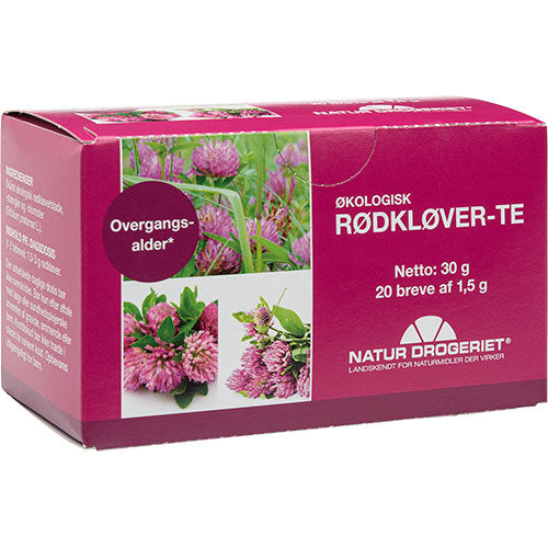 Natur-Drogeriet Rødkløver Te Ø | 20 br fra Natur-Drogeriet på Mecindo.dk