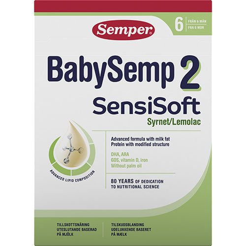 Semper BabySemp 2 SensiSoft | 700 GR fra Semper på Mecindo.dk