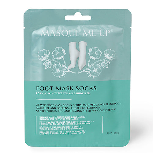 Masque me up Foot Mask Socks | 15 ml fra Masque me up på Mecindo.dk