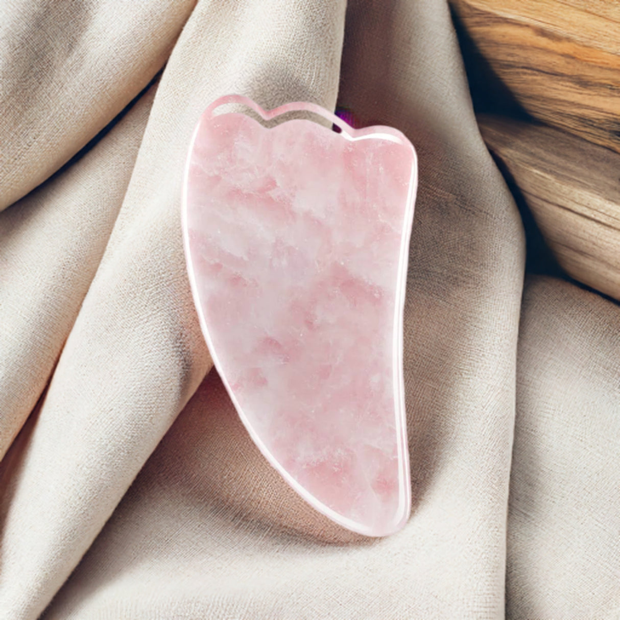 Venuray Gua Sha Sten - Rosa fra Venuray på Mecindo.dk