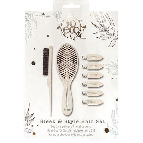 So Eco Sleek & Style Hair Set fra So Eco på Mecindo.dk